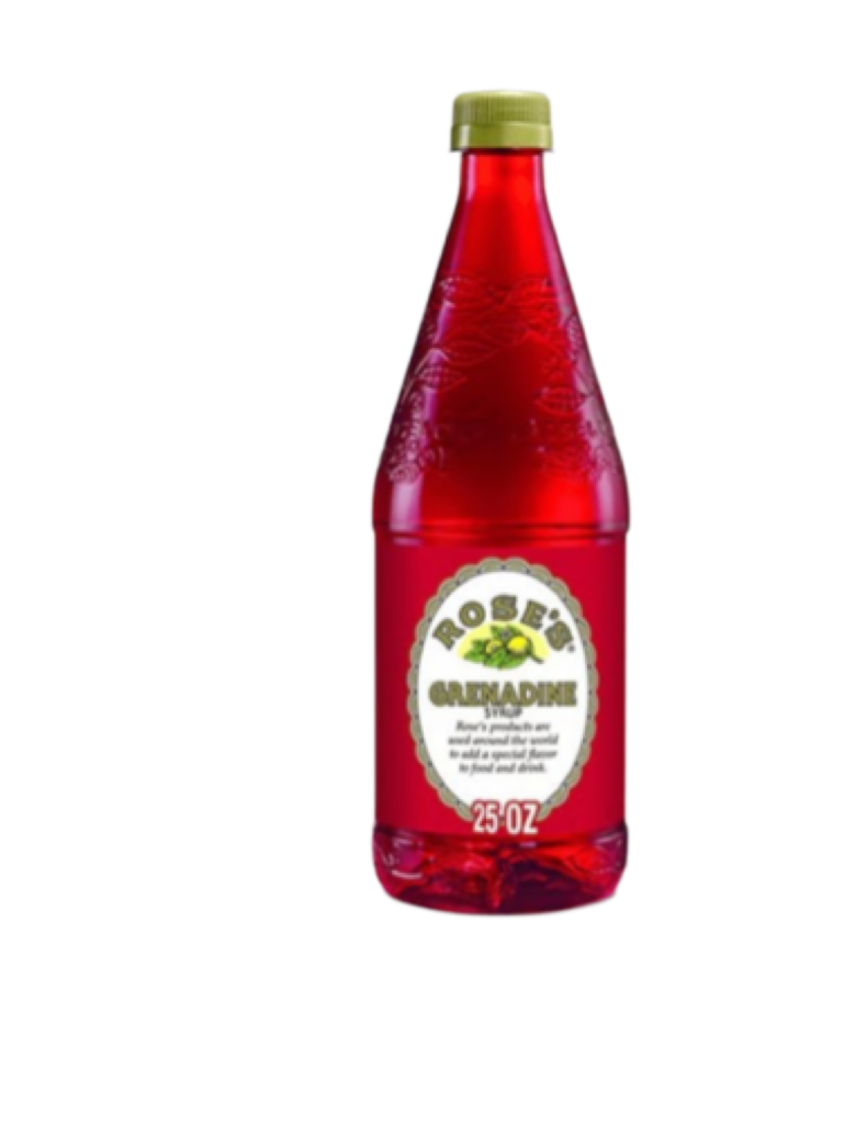 Grenadine Bottle